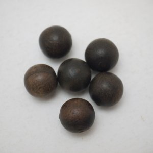 画像: コクタン木球　磨き10mm（6入） ・ 磨き無し10mm（10入）【WEB限定】