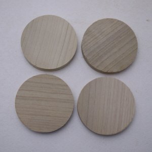 画像: ホオ　円板　10mm×55φ［4ヶ・50ヶ］【WEB限定】