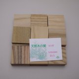 画像: ウッドピース　キハダ　5×30×30mm(30個入り)【WEB限定】