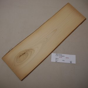 画像: ヒノキ　板材料　4×130×415mm（6）
