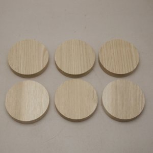 画像: 【限定品】　タモ円板　15×75φmm　6個一式　【在庫限り】【WEB限定】