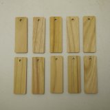 画像: 木札　ケヤキ　5ｘ25ｘ75（10枚）【WEB限定】