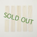 画像: 木札　ケヤキ　5ｘ25ｘ75（10枚）【WEB限定】