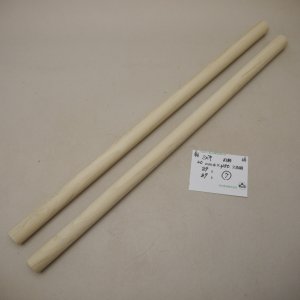 画像: ミズキ丸棒　20φ×450mm 2本セット（7）【WEB限定】