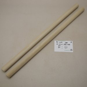 画像: ミズキ丸棒　20φ×450mm 2本セット（2）【WEB限定】