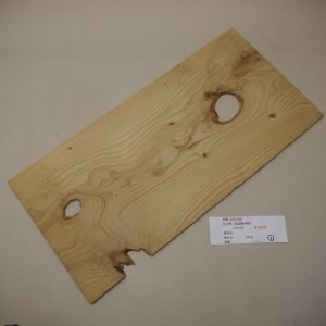 画像: ヒノキ　板材料　5×205×425mm(1)　