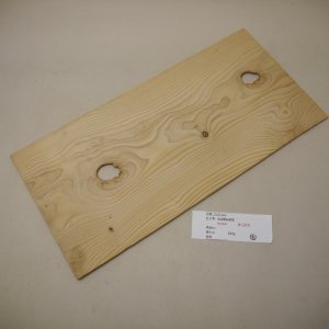 画像: ヒノキ　板材料　5×205×425mm(2)　