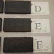 画像3: ミニ銘木　15×50×100mm「コクタン」－選[A・B・C・D・E・F]