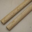 画像2: カシ丸棒　20φ×450mm　2本セット(5)　