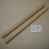 画像: ブナ丸棒　24φ×400mm (C)（2本組）【WEB限定】