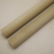 画像2: 【選】ホオ丸棒　24φ×450mm　2本セット(B)　【限定】
