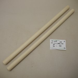 画像: 【選】ミズキ丸棒　20φ×450mm 2本セット（6）【WEB限定】