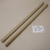 画像: 【選】ホオ丸棒　20φ×450mm　2本セット(17)