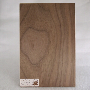 画像2: 木のはがき　ウォールナット　5×100×150mm
