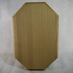 画像1: タモ飾り台　八角　20×200×300mm