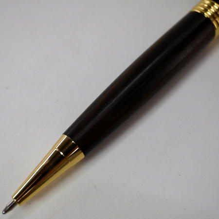 コクタンボールペン 木の軸のボールペン 手作りボールペン ウッド 