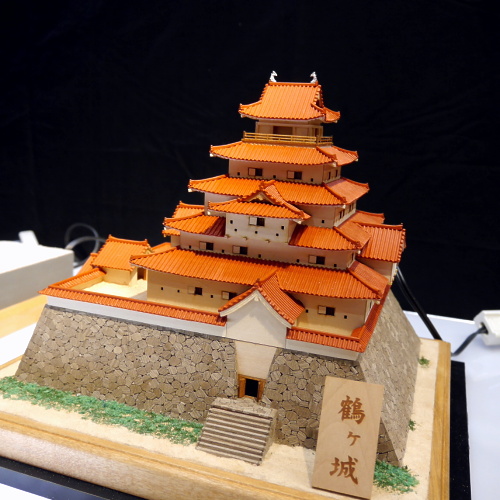 ウッディジョー 建築模型 鶴ヶ城 ジオラマづくり 夏休み工作キット
