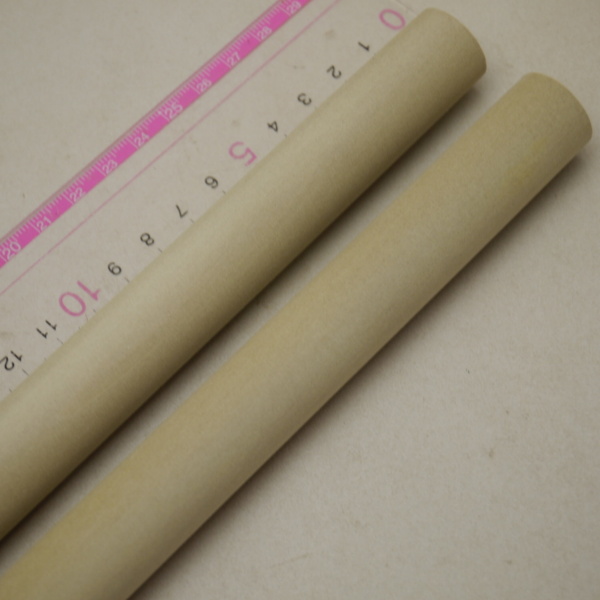 画像4: 【選】ホオ丸棒　20φ×450mm　2本セット(19)