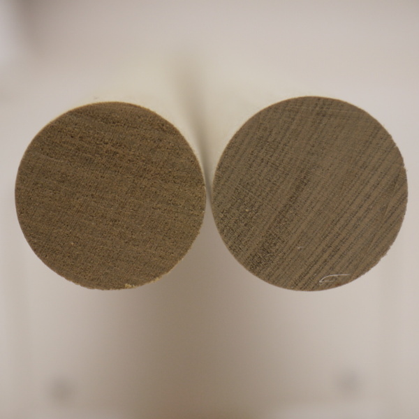 画像5: 【選】ホオ丸棒　20φ×450mm　2本セット(10)