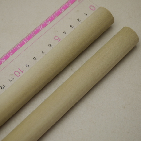 画像4: 【選】ホオ丸棒　20φ×450mm　2本セット(20)