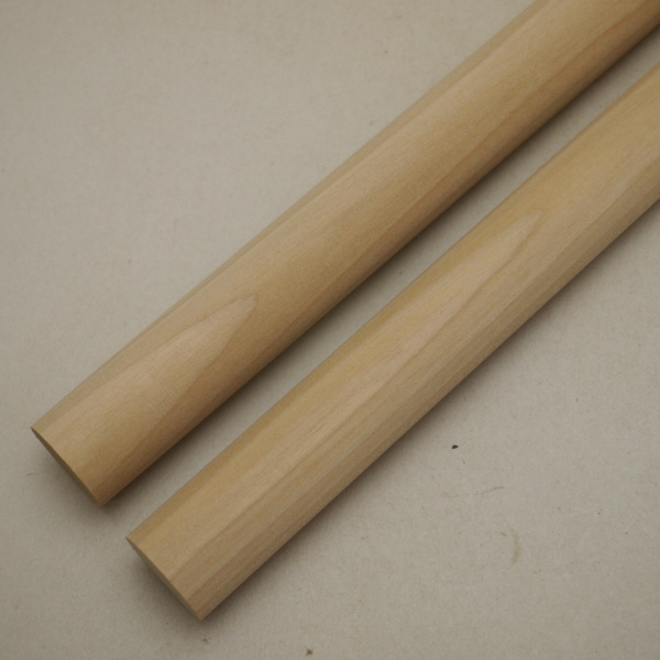 画像2: サクラ丸棒　20φ×450mm　2本セット(3)