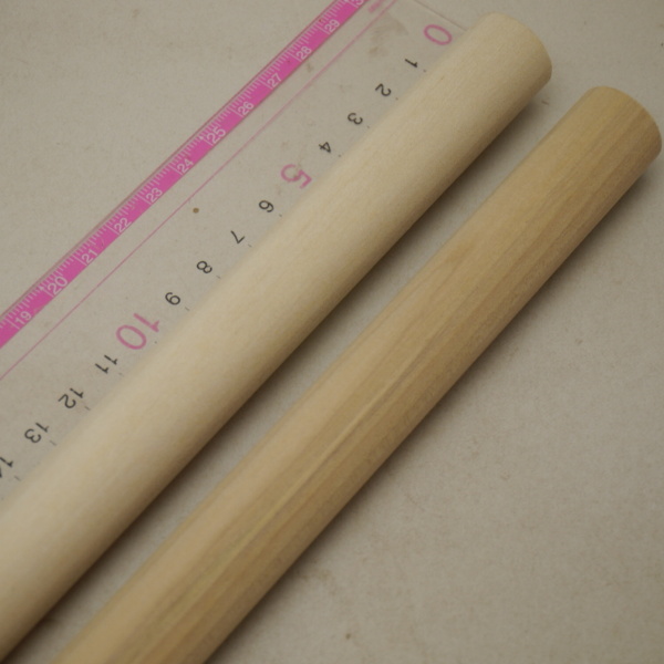 画像4: サクラ丸棒　20φ×450mm　2本セット(5)