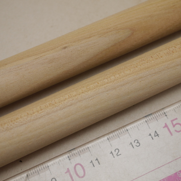 画像: サクラ丸棒　20φ×450mm　2本セット(2)