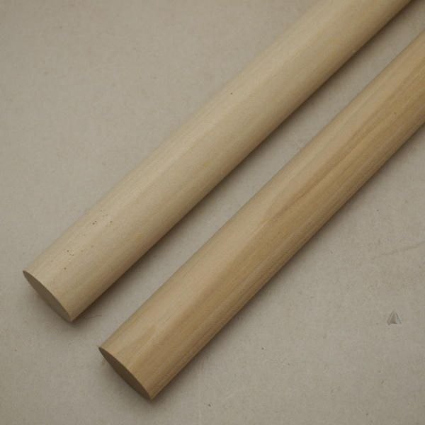 画像2: サクラ丸棒　20φ×450mm　2本セット(5)