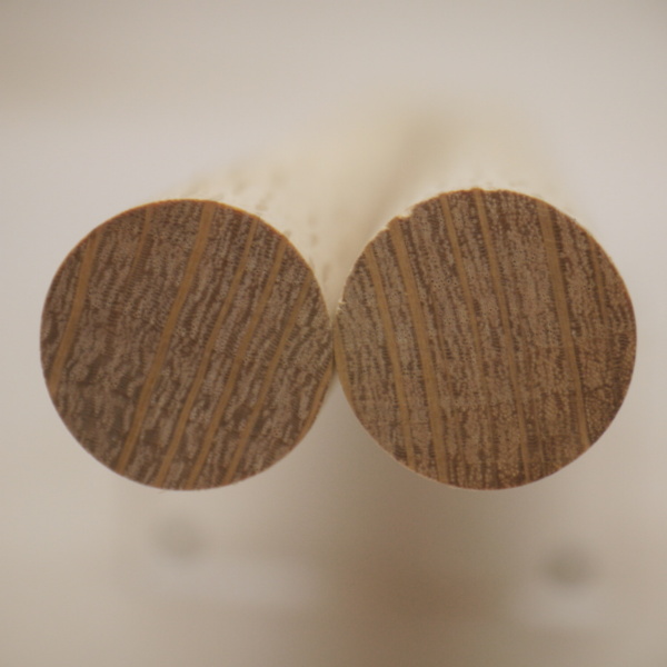 画像5: カシ丸棒　20φ×450mm　2本セット(1)　