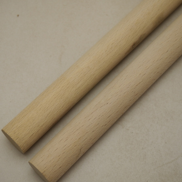 画像3: ブナ丸棒　24φ×400mm (B)（2本組）【WEB限定】