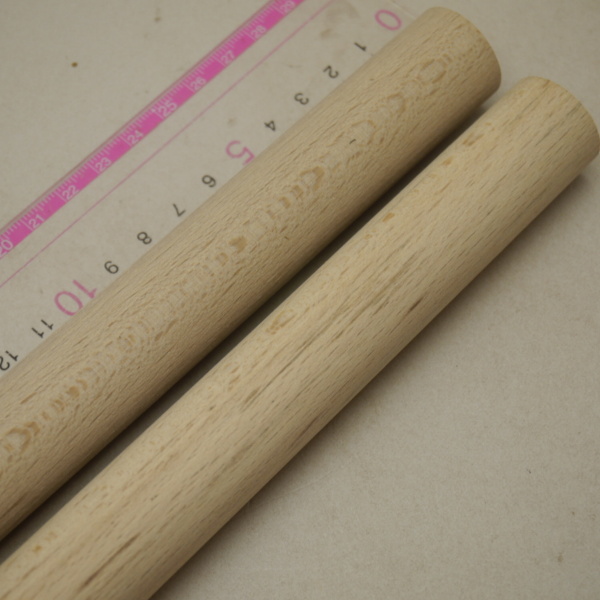 画像4: ブナ丸棒　24φ×400mm (C)（2本組）【WEB限定】