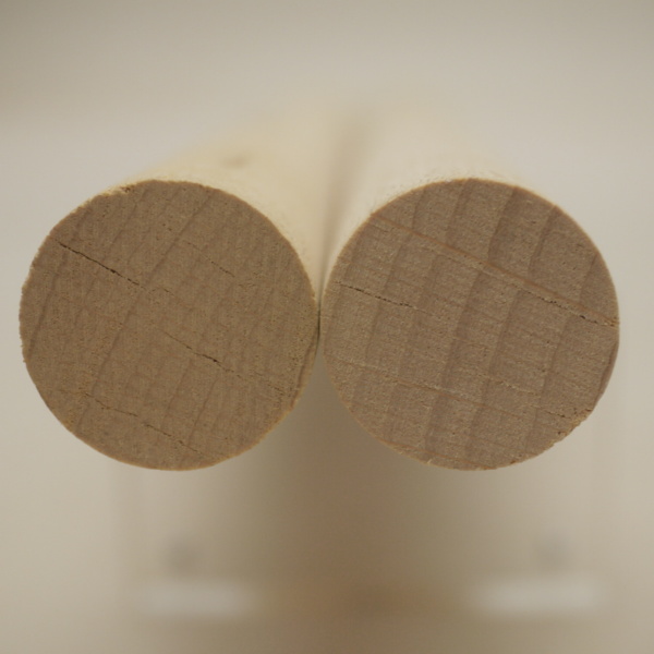 画像5: ブナ丸棒　24φ×400mm (B)（2本組）【WEB限定】
